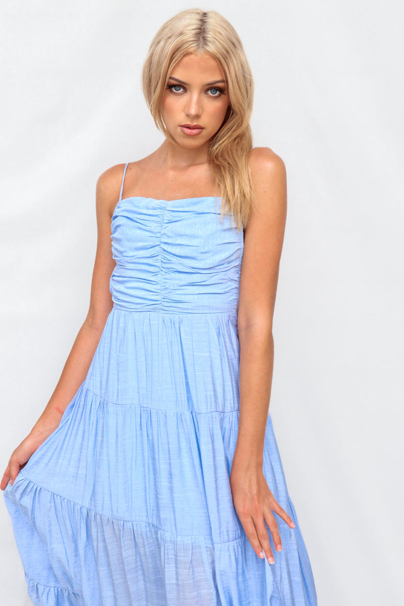 Lillian Maxi Dress - Blue