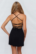 Louie Mini Dress - Black