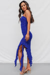 Lucid Midi Dress - Cobalt Blue