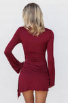 Lumi Mini Dress - Wine