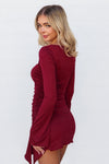 Lumi Mini Dress - Wine