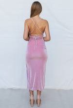 Marzia Maxi Dress - Pink Shimmer