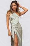 Maxine Midi Dress - Sage