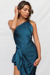 Maxine Midi Dress - Teal