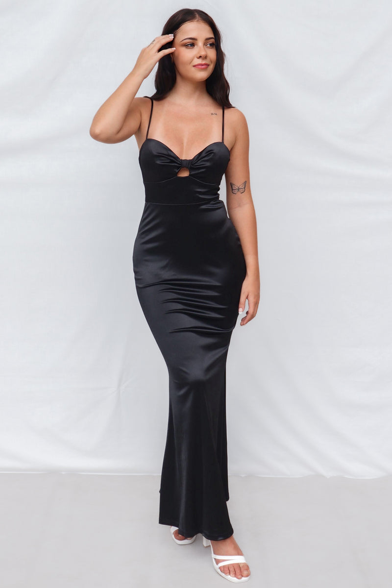 Mellie Maxi Dress - Black