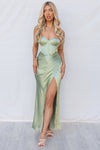 Milos Maxi Dress - Green/Sage