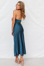 Mindy Midi Dress - Teal