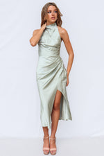 Mindy Midi Dress - Sage