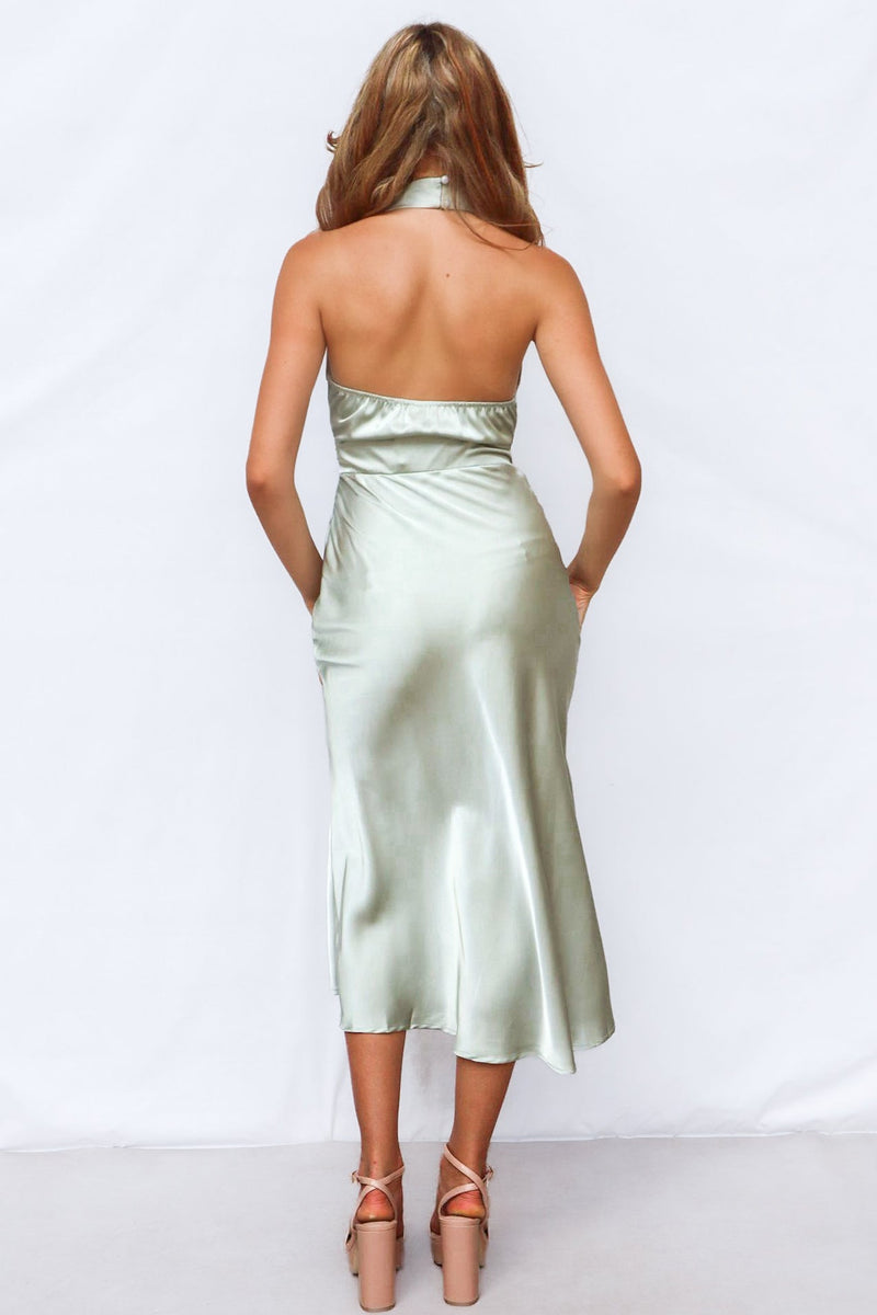 Mindy Midi Dress - Sage