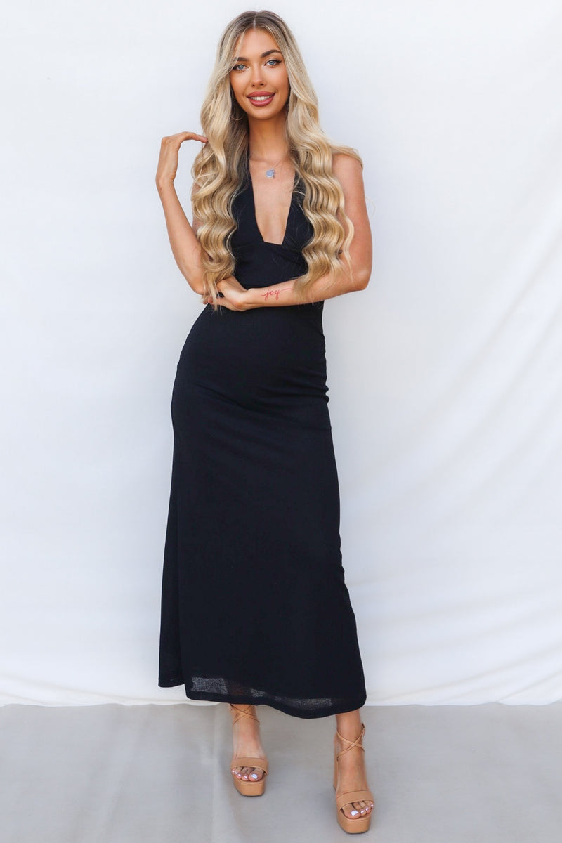 Mori Maxi Dress - Black