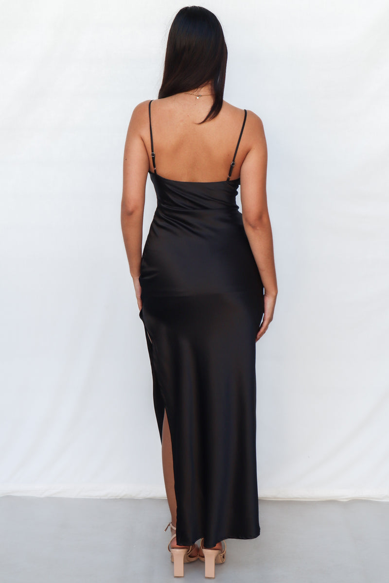 Nayeli Maxi Dress - Black