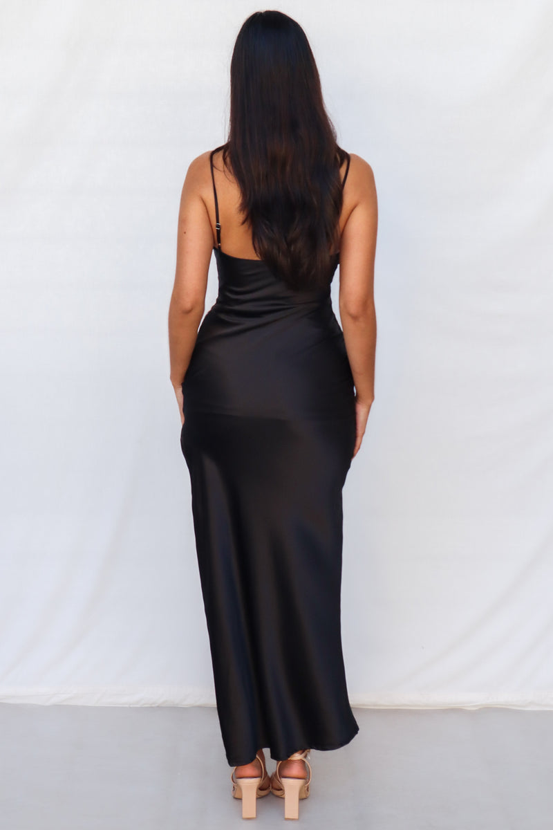 Nayeli Maxi Dress - Black