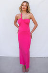 Nellie Maxi Dress - Hot Pink