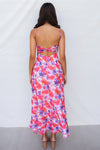 Nova Maxi Dress - Pink Floral