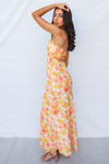 Nova Maxi Dress - Yellow Floral