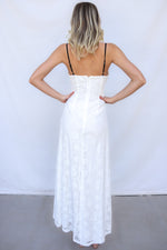 Paula Maxi Dress - White Lace