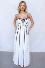 Paula Maxi Dress - White Lace