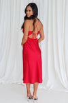 Presley Midi Dress - Red