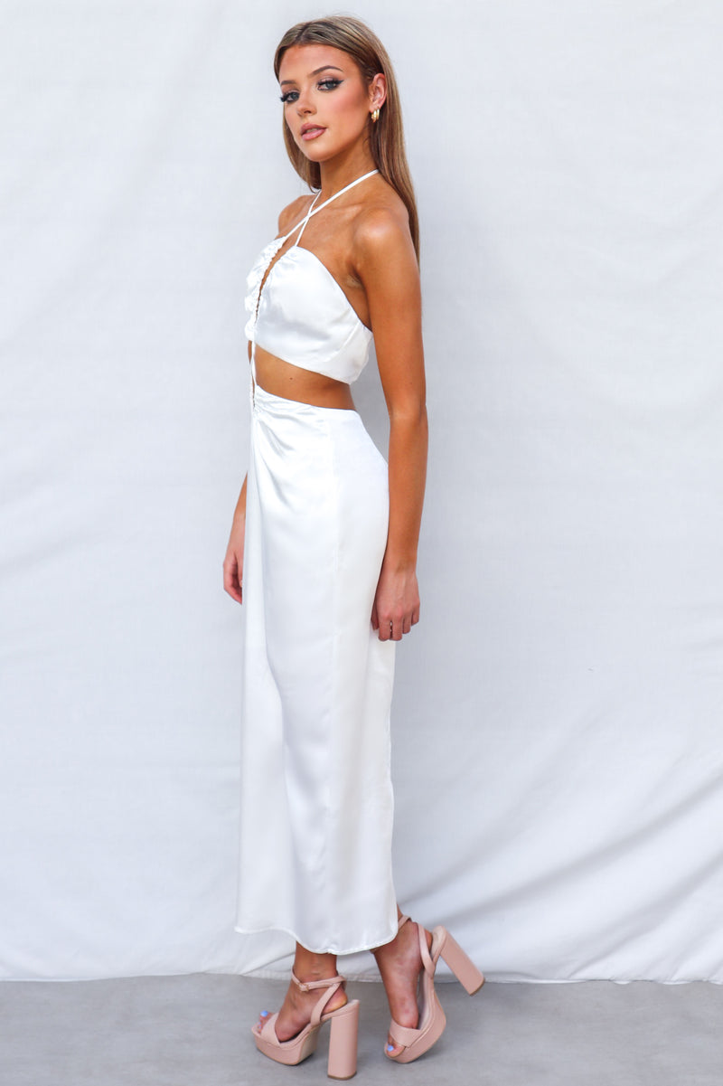 Ramilia Midi Dress - White