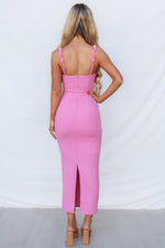 Renzo Maxi Dress - Pink