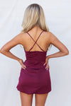 Richie Mini Dress - Plum