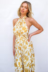 Rivka Midi Dress - Yellow