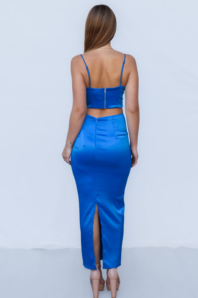 Royce Set Skirt - Blue