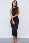 Ryan Midi Dress - Black