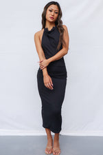 Ryan Midi Dress - Black