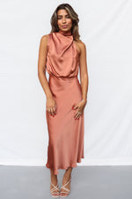 Sherie Midi Dress - Copper