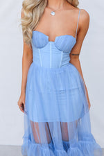 Sibyl Maxi Dress - Sky Blue