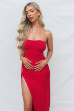 Soraya Maxi Dress - Red