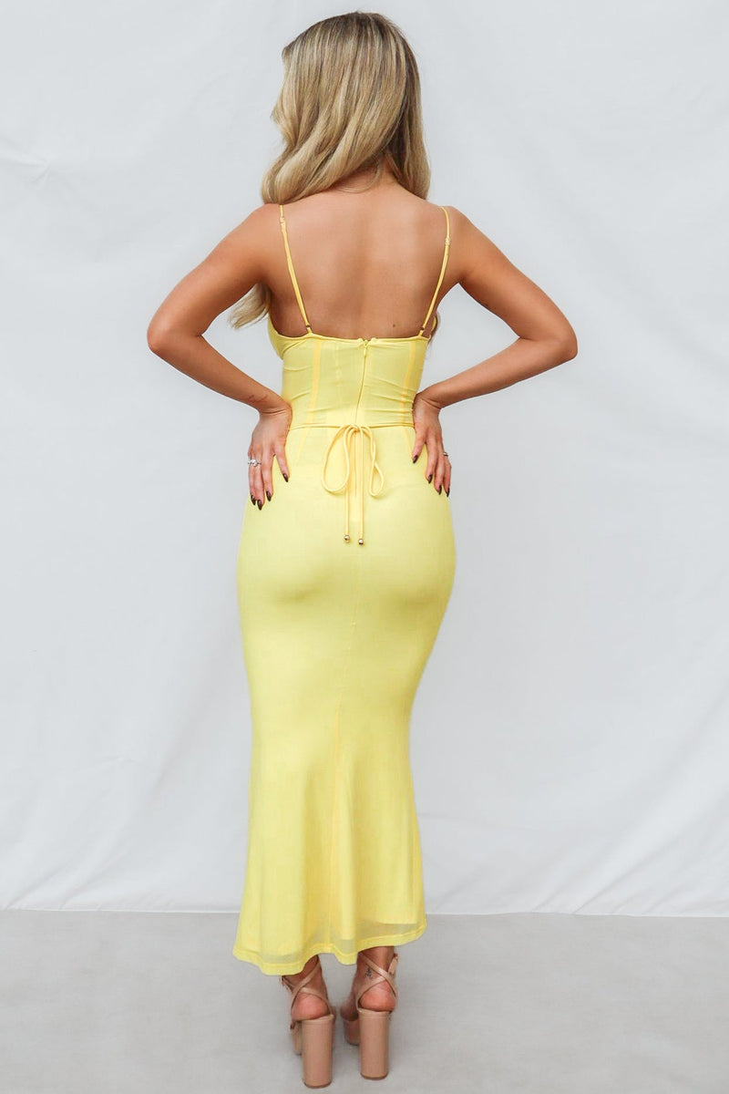 Sunshine Maxi Dress - Yellow