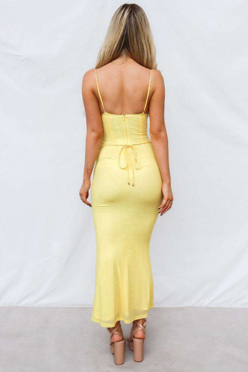 Sunshine Maxi Dress - Yellow