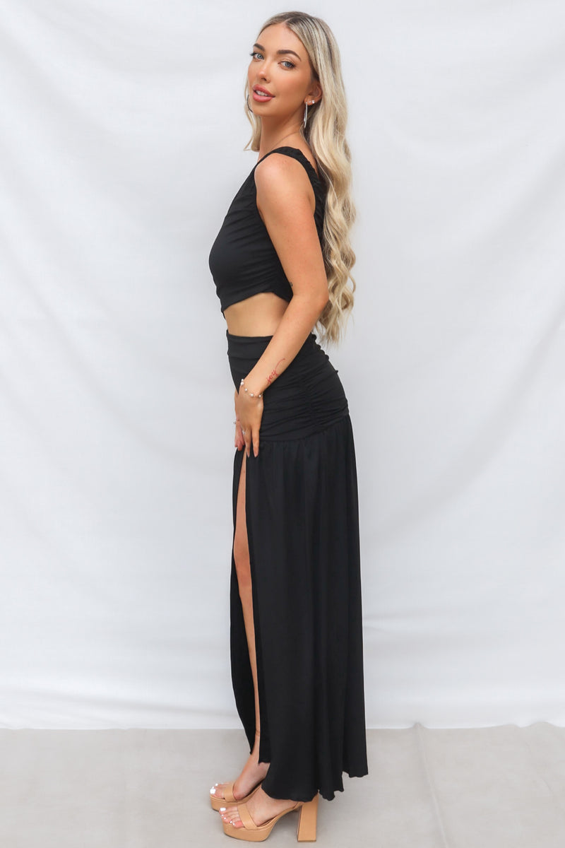 Sutton Maxi Dress - Black