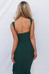 Tabitha Midi Dress - Forest Green