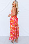 Tahnee Maxi Dress - Orange Multi