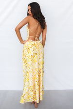 Talia Maxi Dress - Yellow Multi