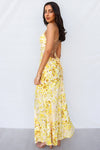 Talia Maxi Dress - Yellow Multi