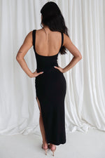 Taylor Midi Dress - Black