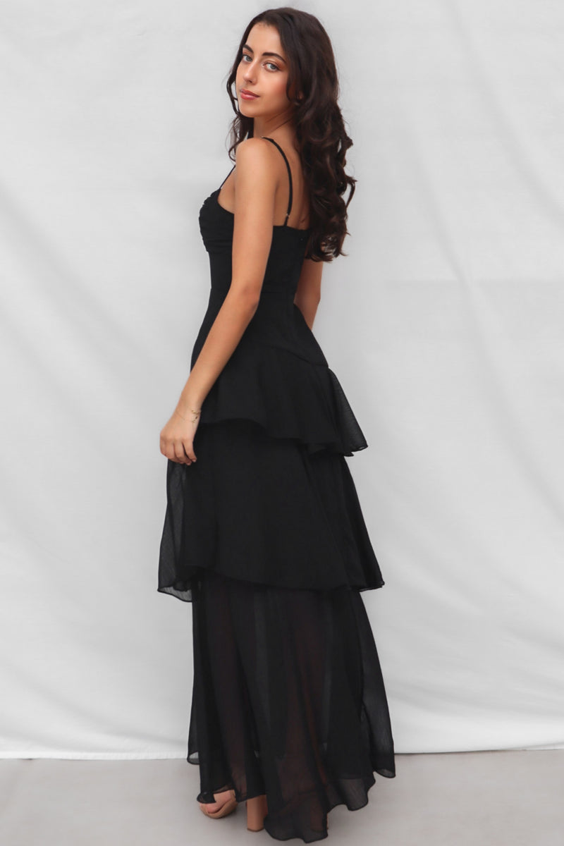 Tommi Maxi Dress - Black