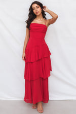 Tommi Maxi Dress - Red