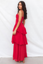 Tommi Maxi Dress - Red