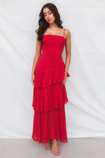 Tommi Maxi Dress - Red