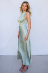 Vianna Formal Dress - Sage