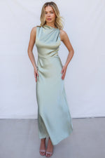 Vianna Formal Dress - Sage