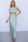 Vianna Formal Dress - Sage