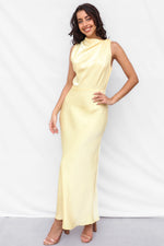 Vianna Formal Dress - Yellow