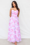 Watson Maxi Dress - Pink Floral