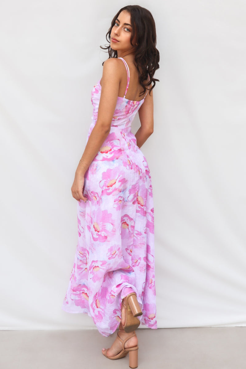 Watson Maxi Dress - Pink Floral